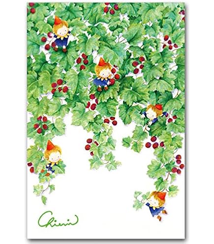 Amazon | レトロモダンなポストカード「水玉金魚」夏の絵葉書